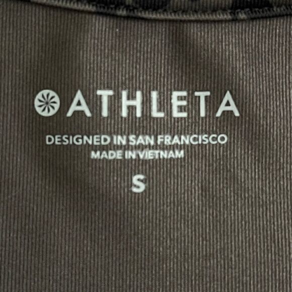 Athleta Shanti Crop Leopard Tank Size S - Picture 4 of 5